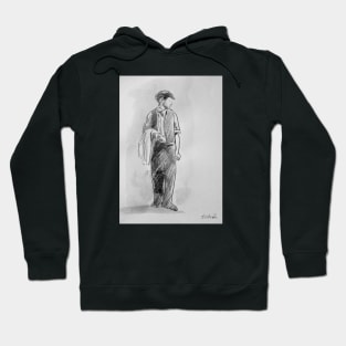 Portrait of a young man from the country Hoodie